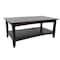 Alaterre Furniture Shaker Cottage 42" Coffee Table, Espresso ASCA11P0 - alternate 1